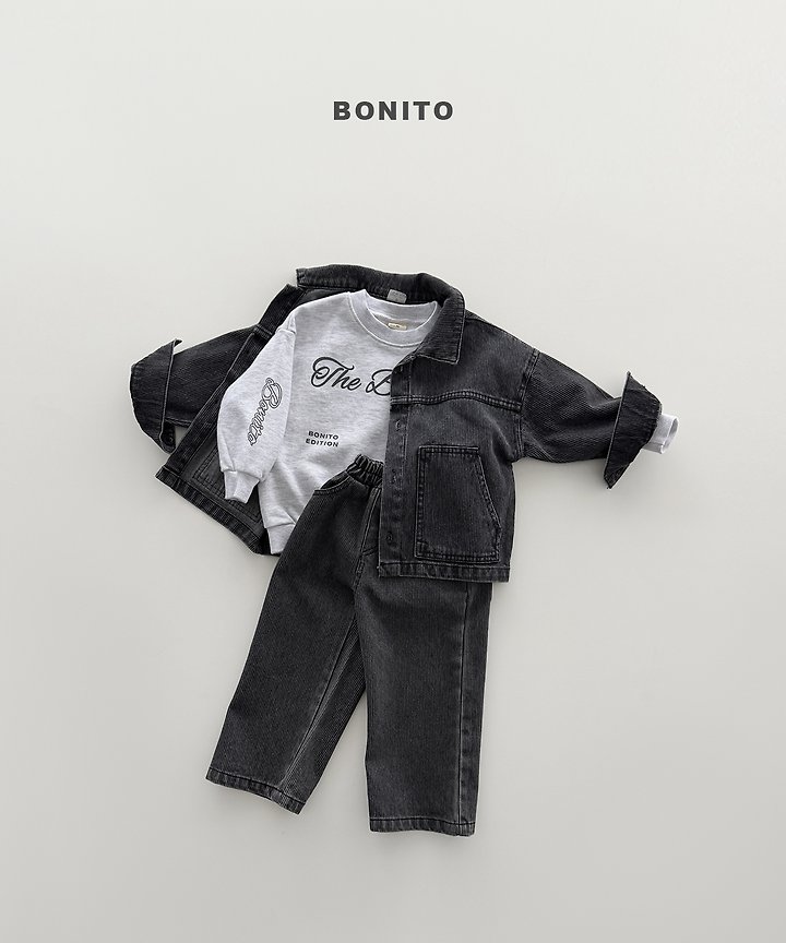 Bonito - Korean Children Fashion - #kidsshorts - Denim Jacket - 12