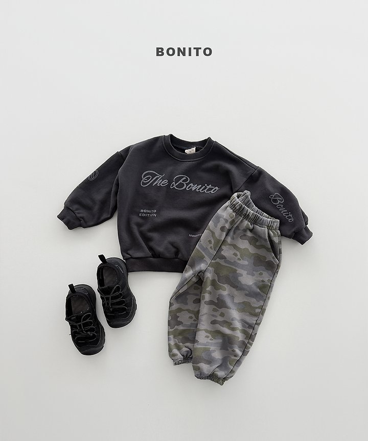 Bonito - Korean Children Fashion - #kidsshorts - The Lettering Sweatshirt - 11