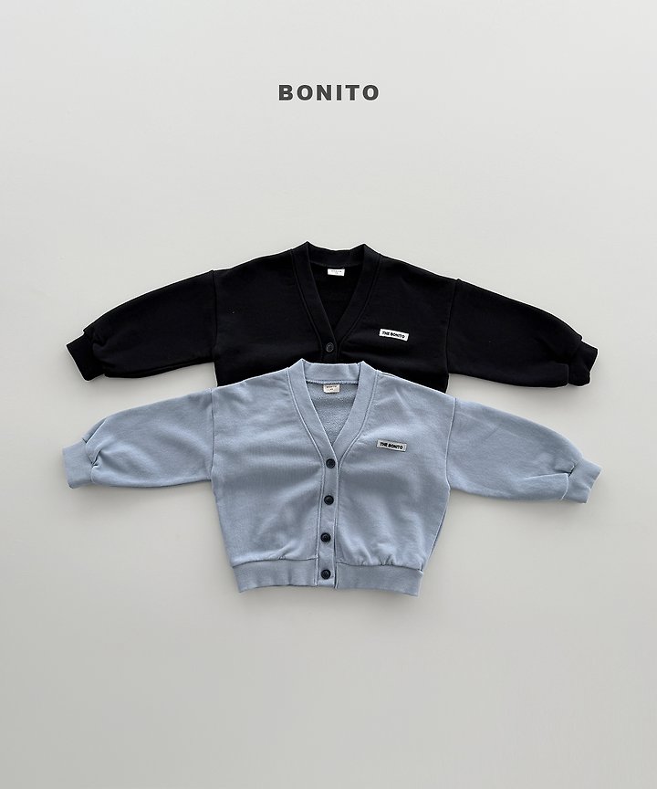 Bonito - Korean Children Fashion - #kidsshorts - Cotton V-Neck Cardigan