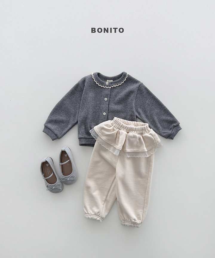 Bonito - Korean Children Fashion - #kidsshorts - Sharp Frill Jogger Pants - 8