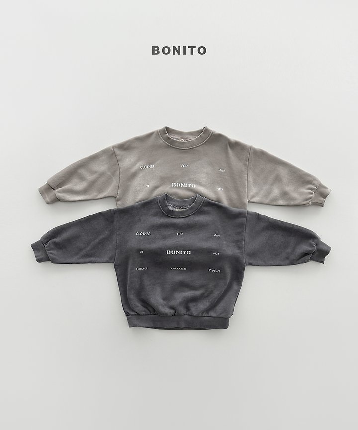 Bonito - Korean Children Fashion - #kidsshorts - Pigment Sweatshirt