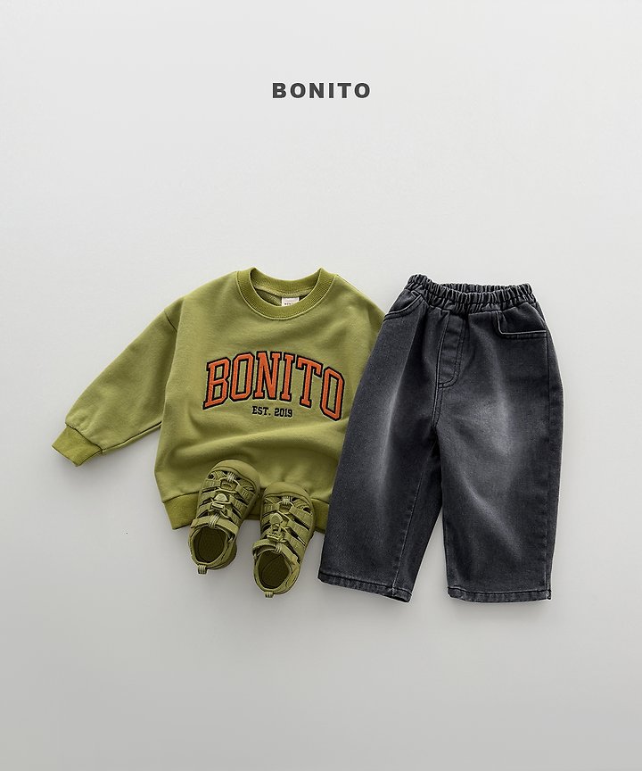 Bonito - Korean Children Fashion - #kidsstore - Patch Embroidery Sweatshirt - 9