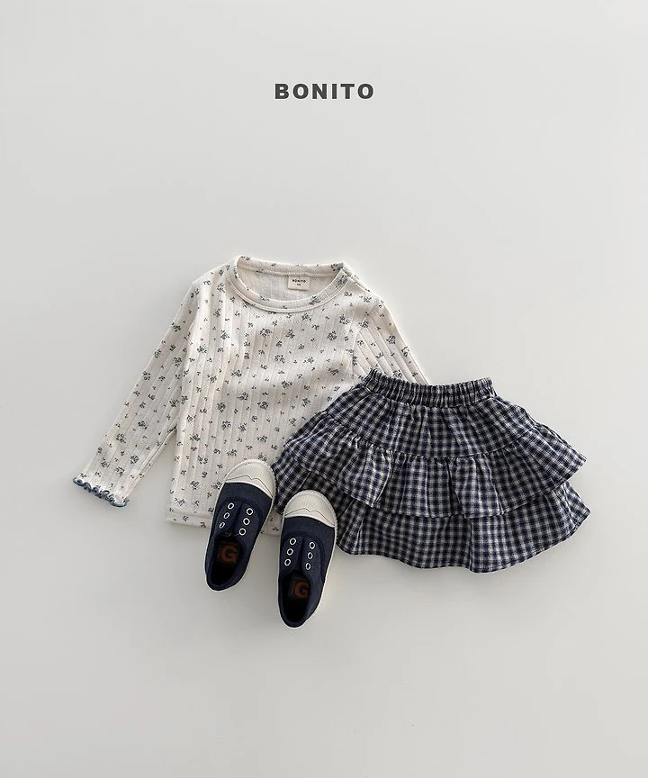 Bonito - Korean Children Fashion - #kidsstore - Eyelet Tee - 6