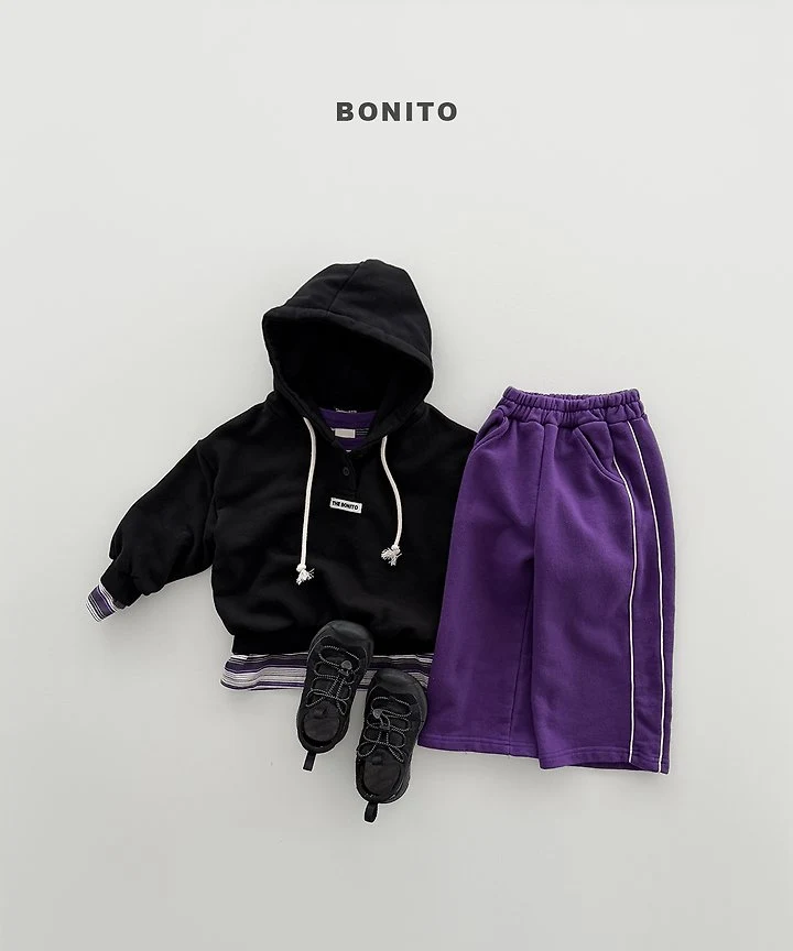 Bonito - Korean Children Fashion - #kidsshorts - Side Stripe Pants - 4