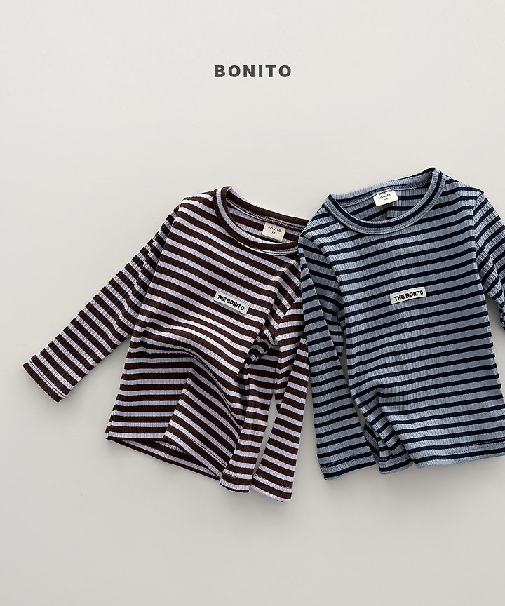 Bonito - Korean Children Fashion - #kidsstore - Sugar Ribbed Tee - 5