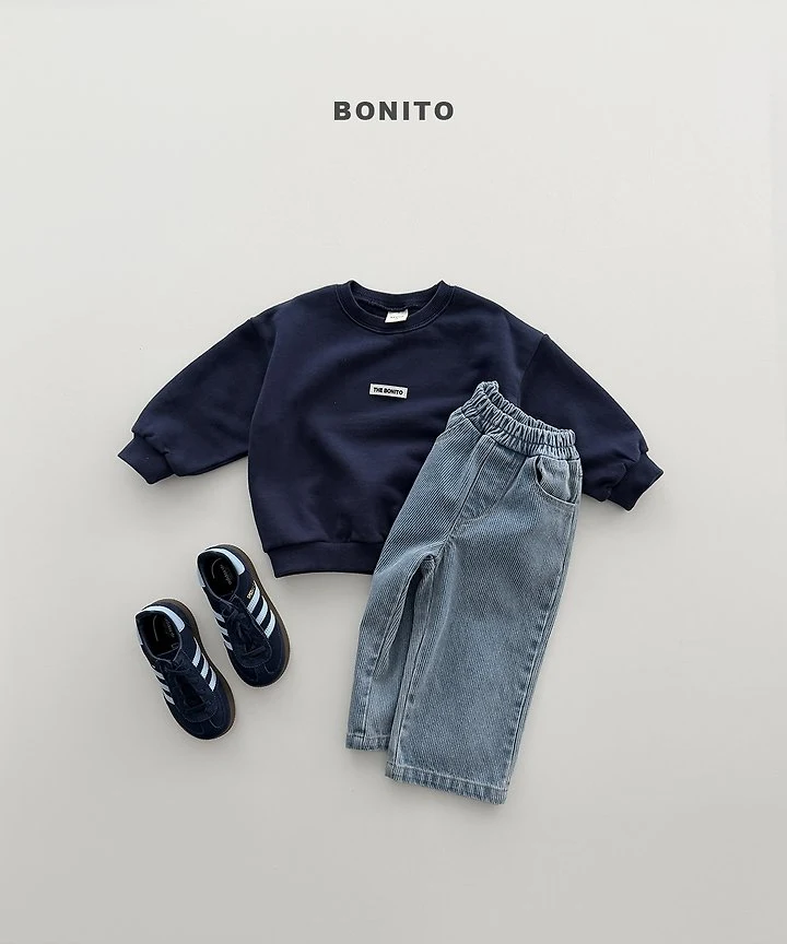 Bonito - Korean Children Fashion - #kidsshorts - Deep Indigo Denim Pants - 4