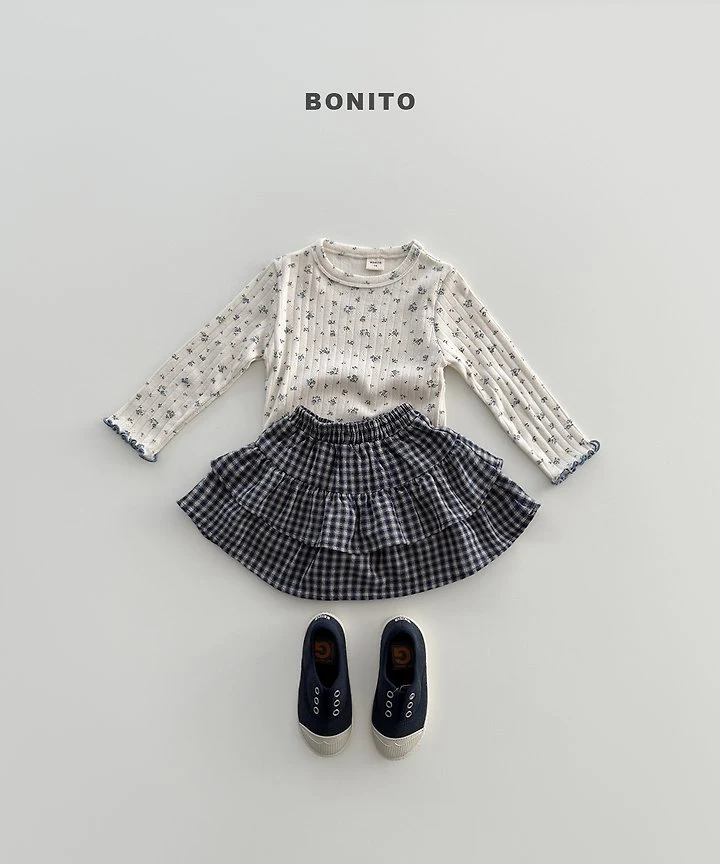 Bonito - Korean Children Fashion - #kidzfashiontrend - Eyelet Tee - 7