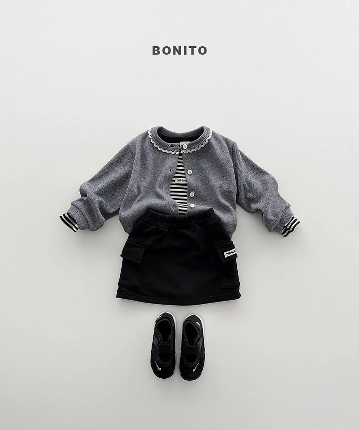 Bonito - Korean Children Fashion - #kidzfashiontrend - Series Ribbed Tee - 6