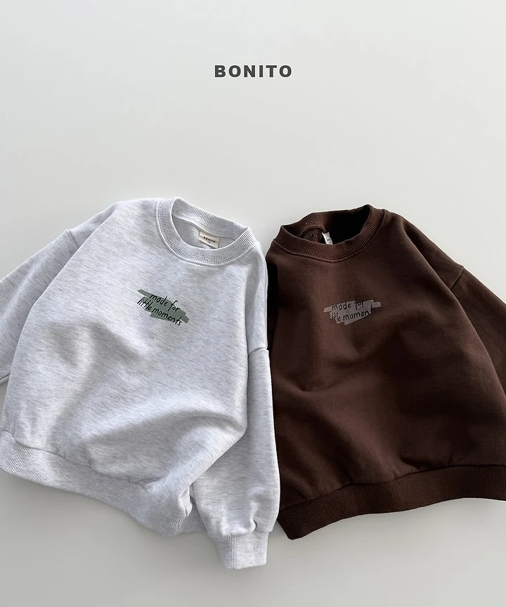 Bonito - Korean Children Fashion - #kidzfashiontrend - Moment Sweatshirt - 3
