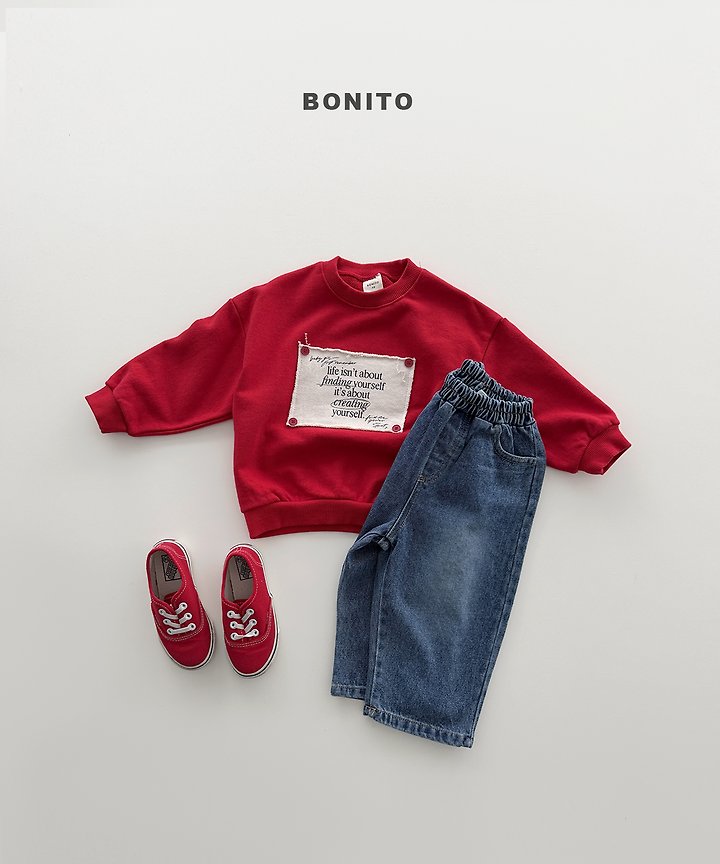 Bonito - Korean Children Fashion - #kidzfashiontrend - Brushed Denim Pants - 10