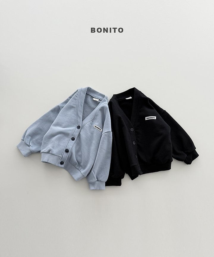 Bonito - Korean Children Fashion - #kidzfashiontrend - Cotton V-Neck Cardigan - 3