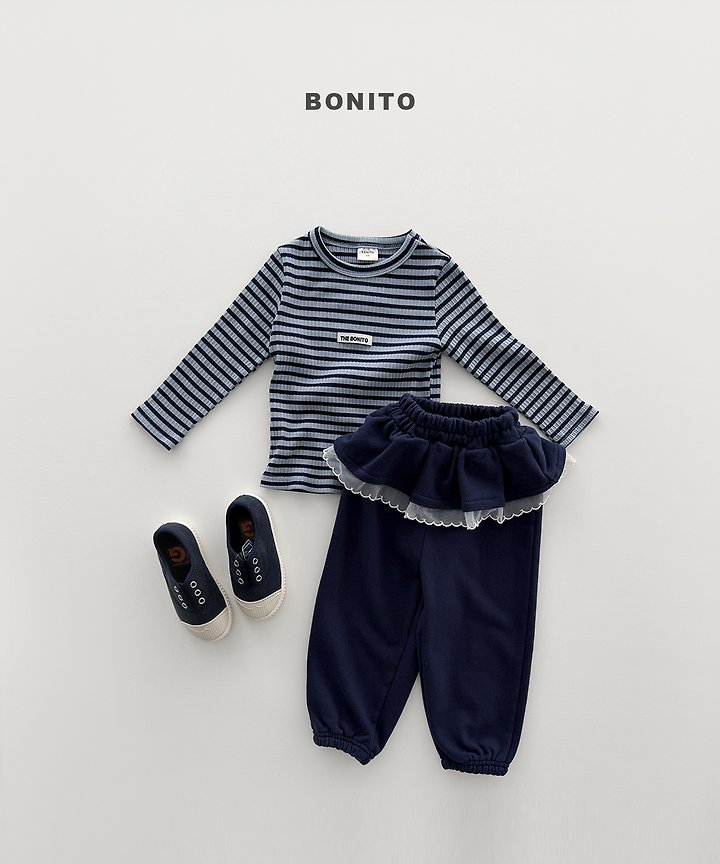 Bonito - Korean Children Fashion - #kidzfashiontrend - Sugar Ribbed Tee - 6