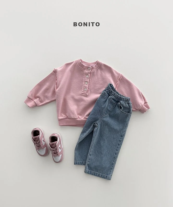 Bonito - Korean Children Fashion - #kidzfashiontrend - Deep Indigo Denim Pants - 5