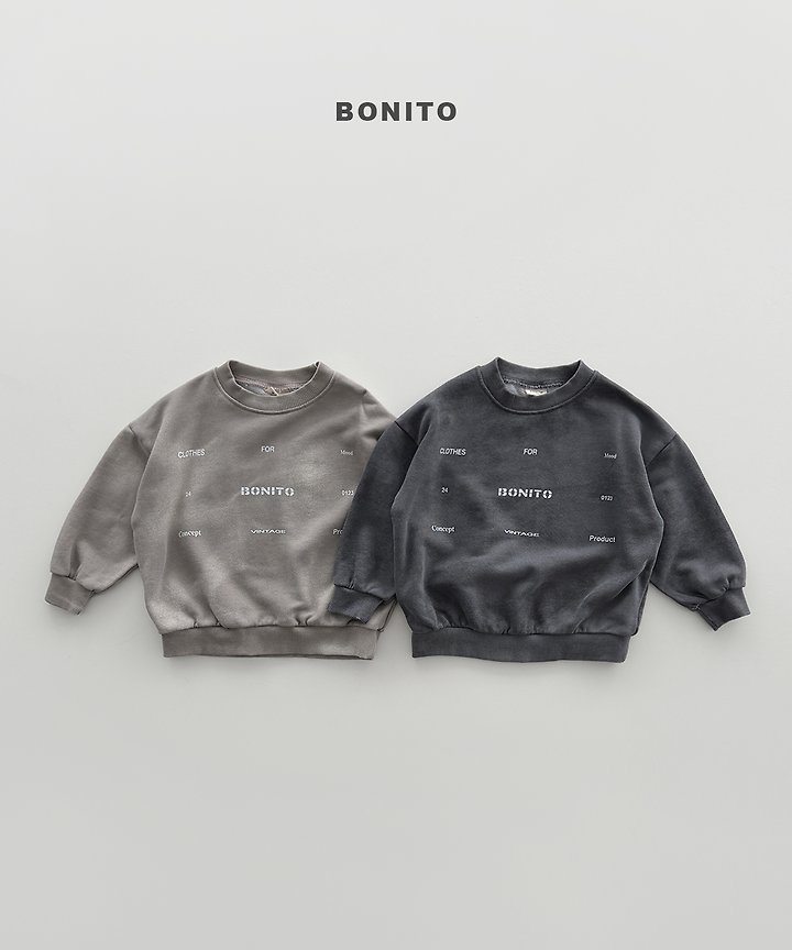 Bonito - Korean Children Fashion - #kidzfashiontrend - Pigment Sweatshirt - 3