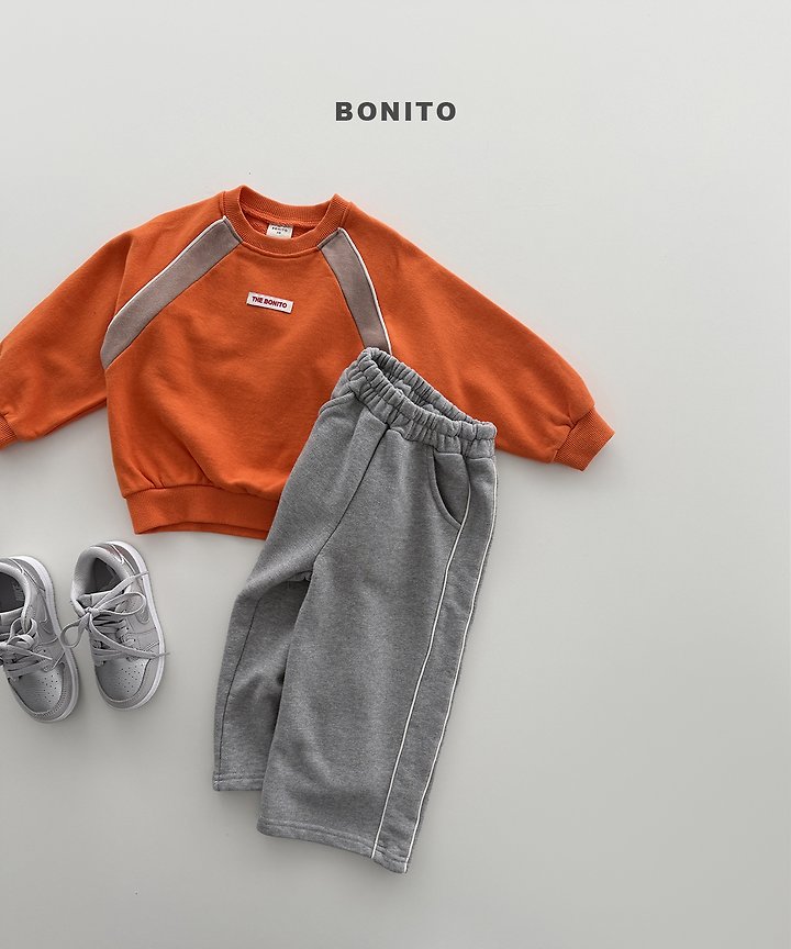 Bonito - Korean Children Fashion - #littlefashionista - Contrast Raglan Sweatshirt - 7