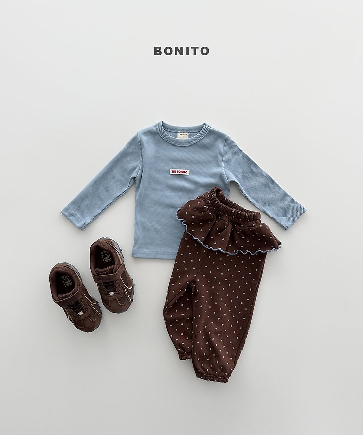 Bonito - Korean Children Fashion - #Kfashion4kids - Dot Frill Jogger Pants - 4