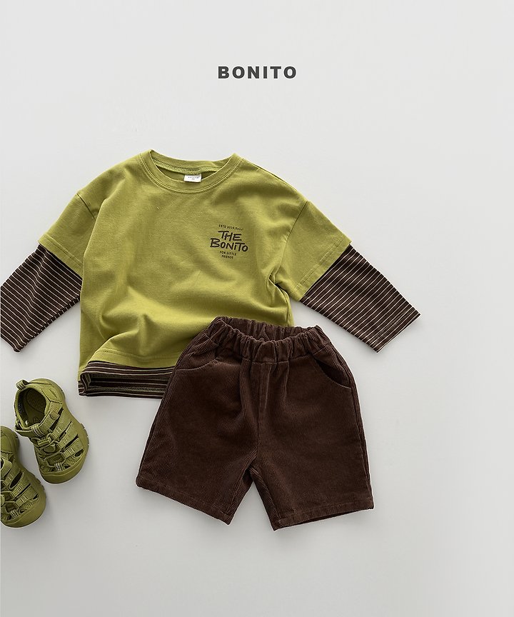 Bonito - Korean Children Fashion - #littlefashionista - Layered Short Sleeve Tee - 6