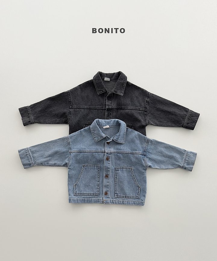Bonito - Korean Children Fashion - #magicofchildhood - Denim Jacket