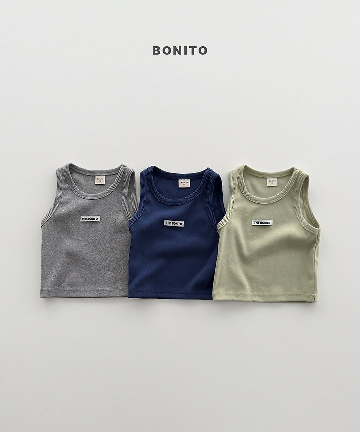 Bonito - Korean Children Fashion - #magicofchildhood - Ribbed Layered Sleeveless Top