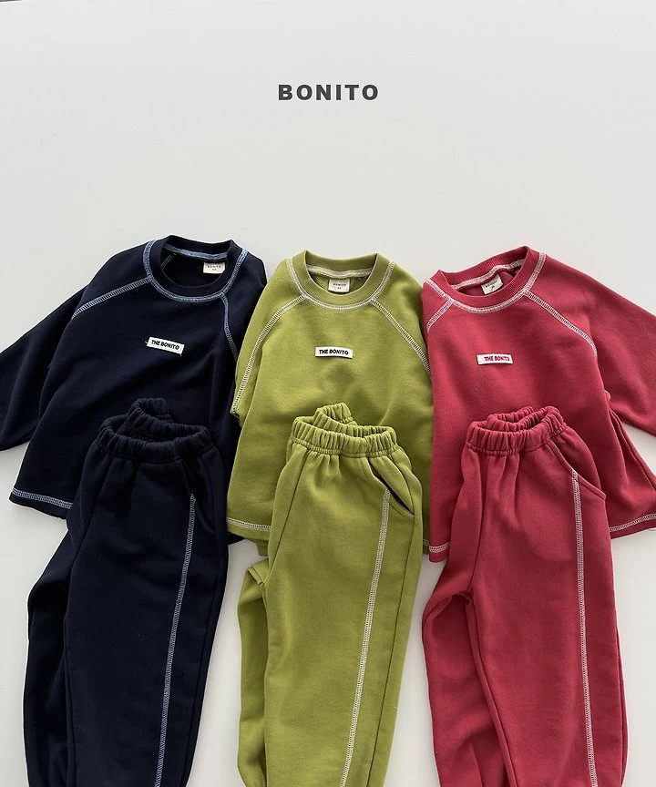 Bonito - Korean Children Fashion - #magicofchildhood - Guy Raglan Set - 4
