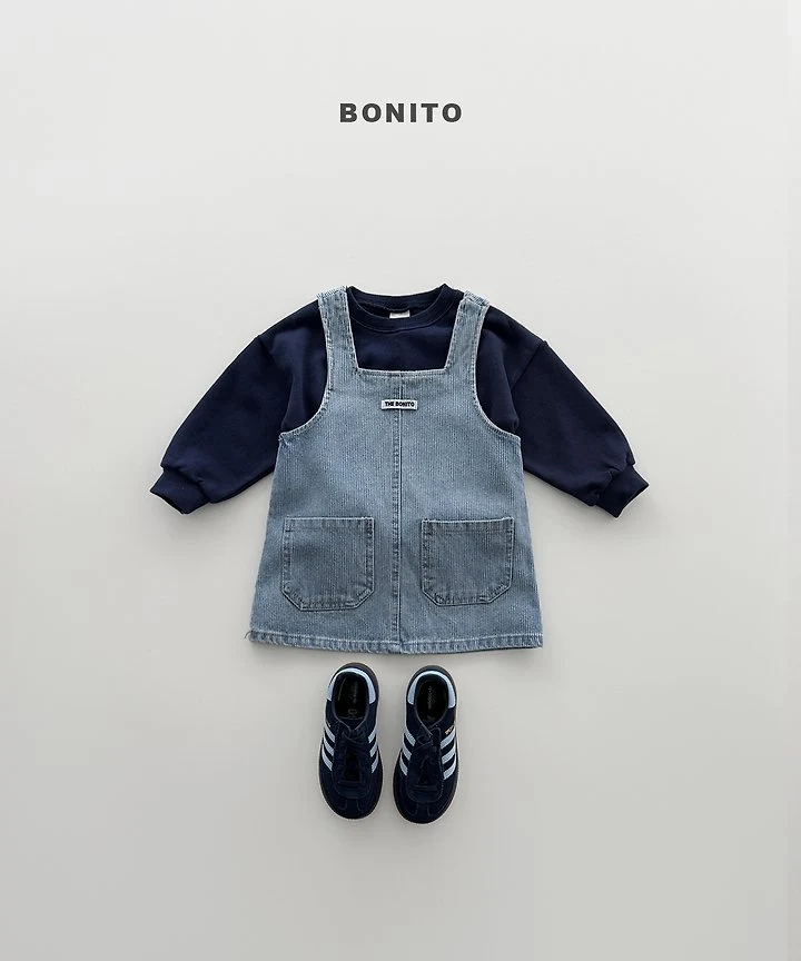 Bonito - Korean Children Fashion - #minifashionista - Denim One-piece - 6