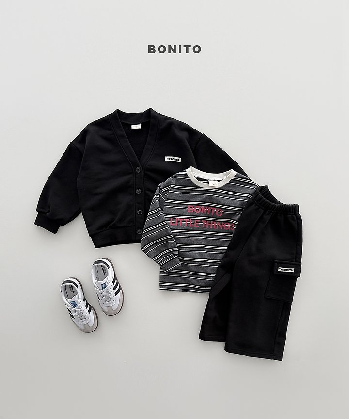 Bonito - Korean Children Fashion - #minifashionista - Cotton V-Neck Cardigan - 7
