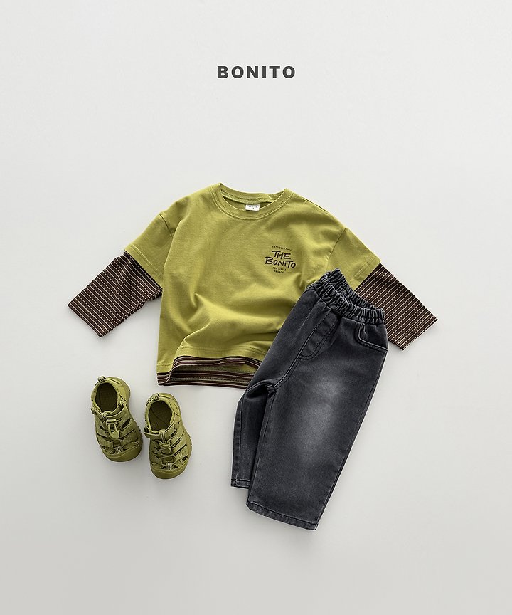 Bonito - Korean Children Fashion - #minifashionista - Layered Short Sleeve Tee - 8