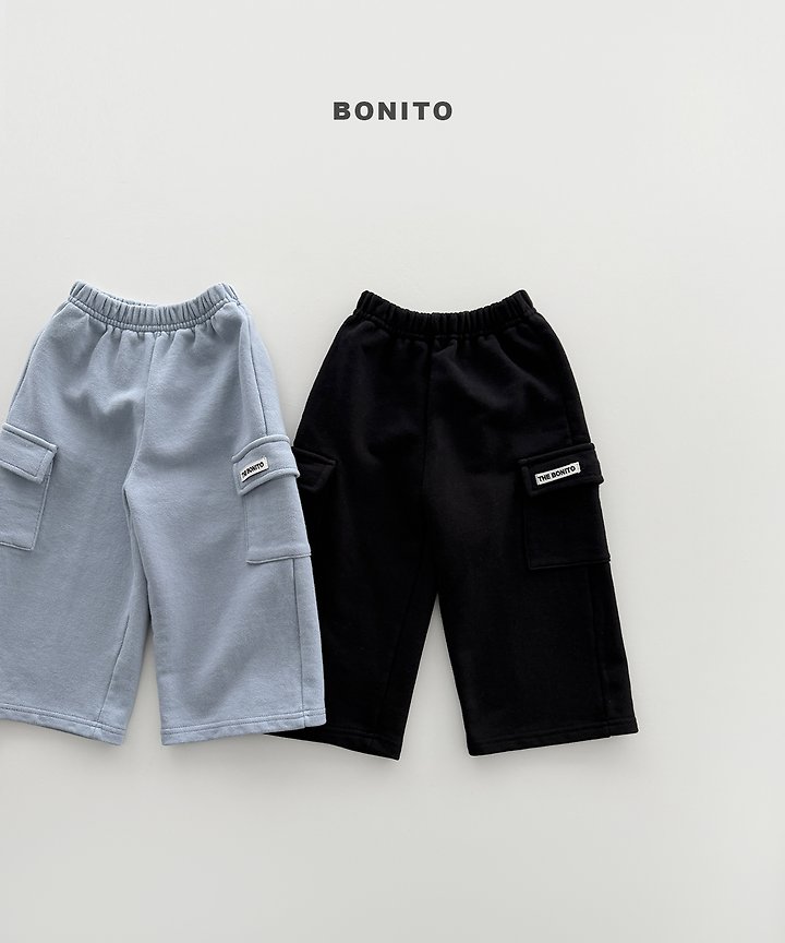 Bonito - Korean Children Fashion - #prettylittlegirls - French Terry Cargo Pants - 3