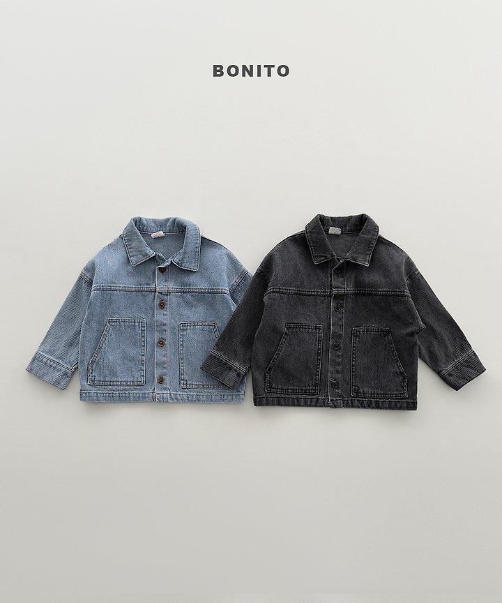 Bonito - Korean Children Fashion - #prettylittlegirls - Denim Jacket - 3