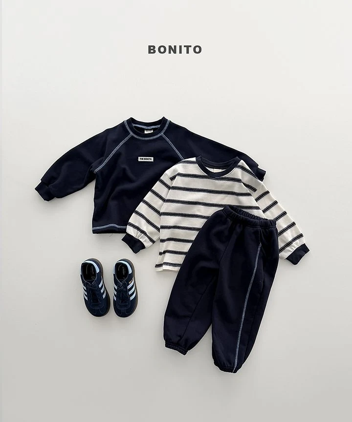 Bonito - Korean Children Fashion - #prettylittlegirls - Haru Stripe Ribbed Tee - 7