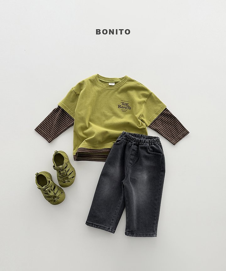 Bonito - Korean Children Fashion - #prettylittlegirls - Layered Short Sleeve Tee - 9