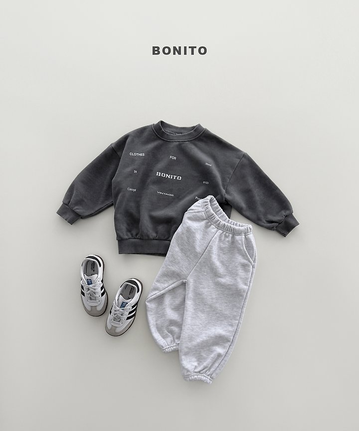 Bonito - Korean Children Fashion - #prettylittlegirls - Pigment Sweatshirt - 8