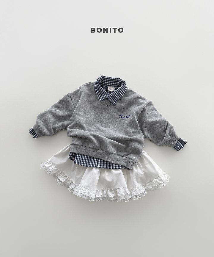 Bonito - Korean Children Fashion - #stylishchildhood - V-Neck Sweatshirt - 5