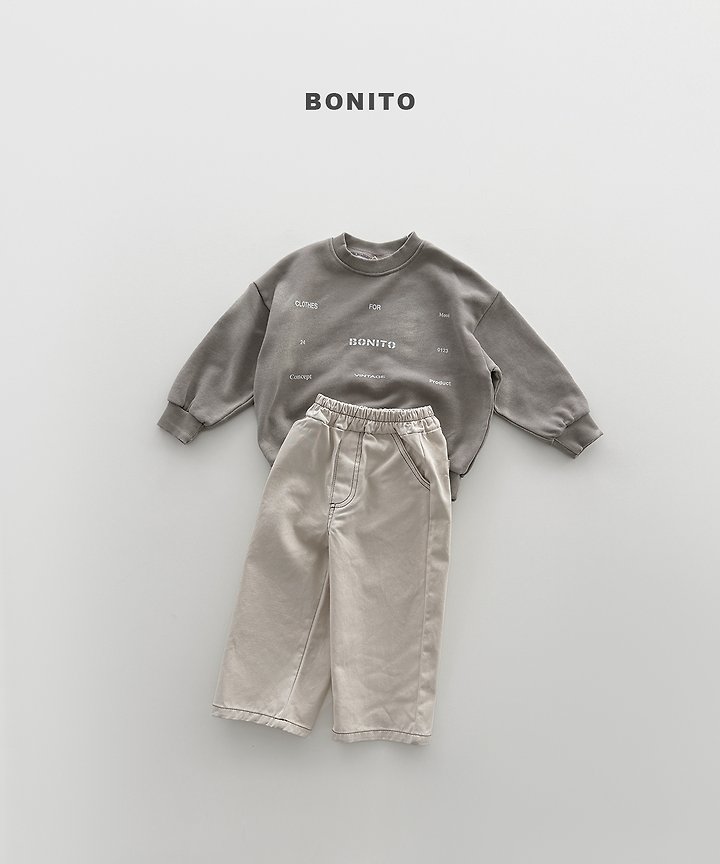 Bonito - Korean Children Fashion - #stylishchildhood - Pigment Sweatshirt - 11