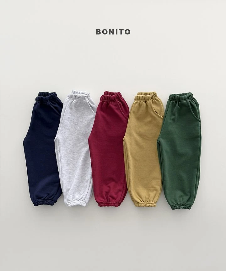 Bonito - Korean Children Fashion - #todddlerfashion - Soft Jogger Pants