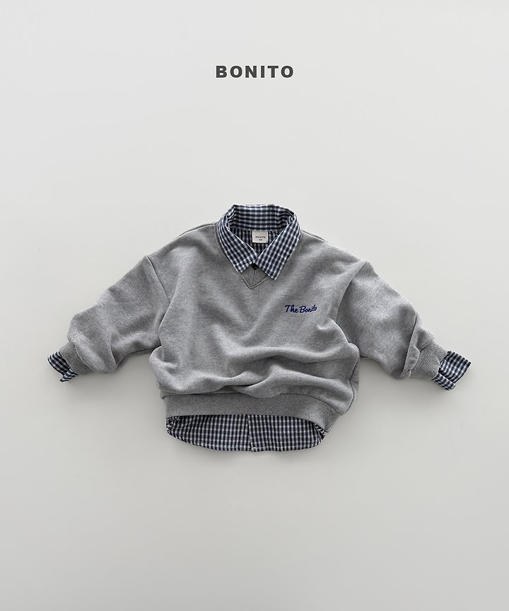 Bonito - Korean Children Fashion - #todddlerfashion - V-Neck Sweatshirt - 4