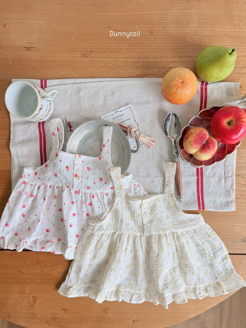 Bunnytail - Korean Children Fashion - #Kfashion4kids - Flower Blouse