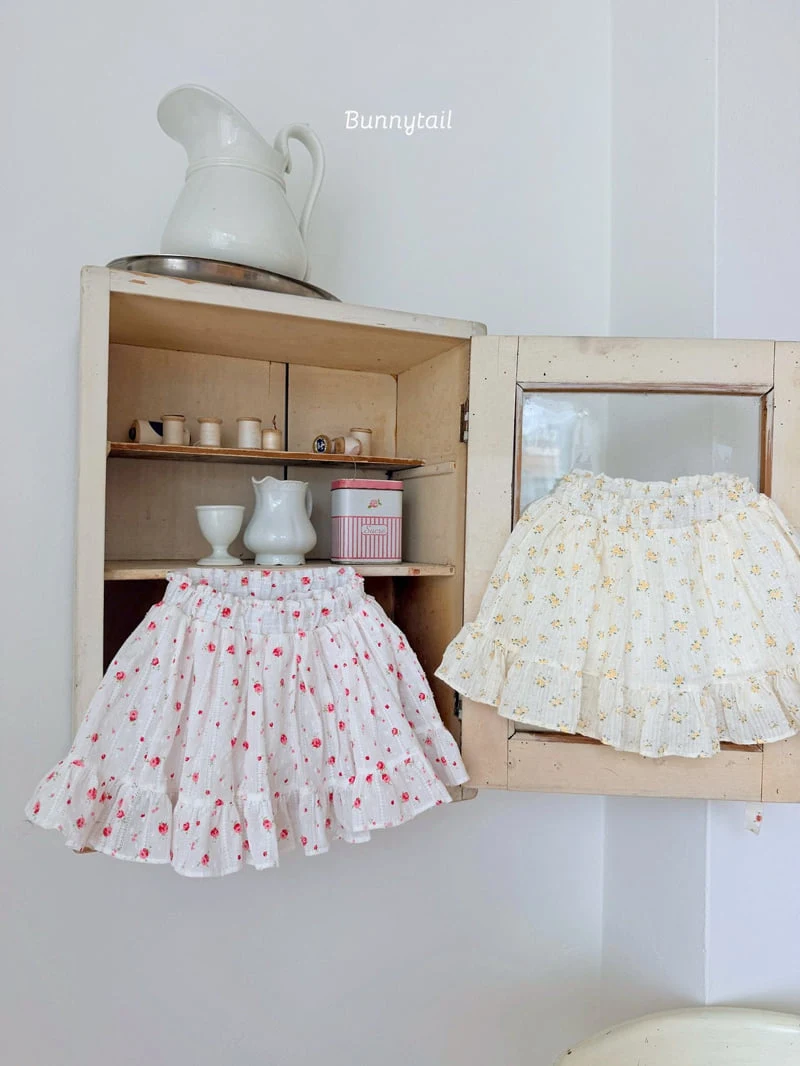 Bunnytail - Korean Children Fashion - #Kfashion4kids - Flower Skirt - 10