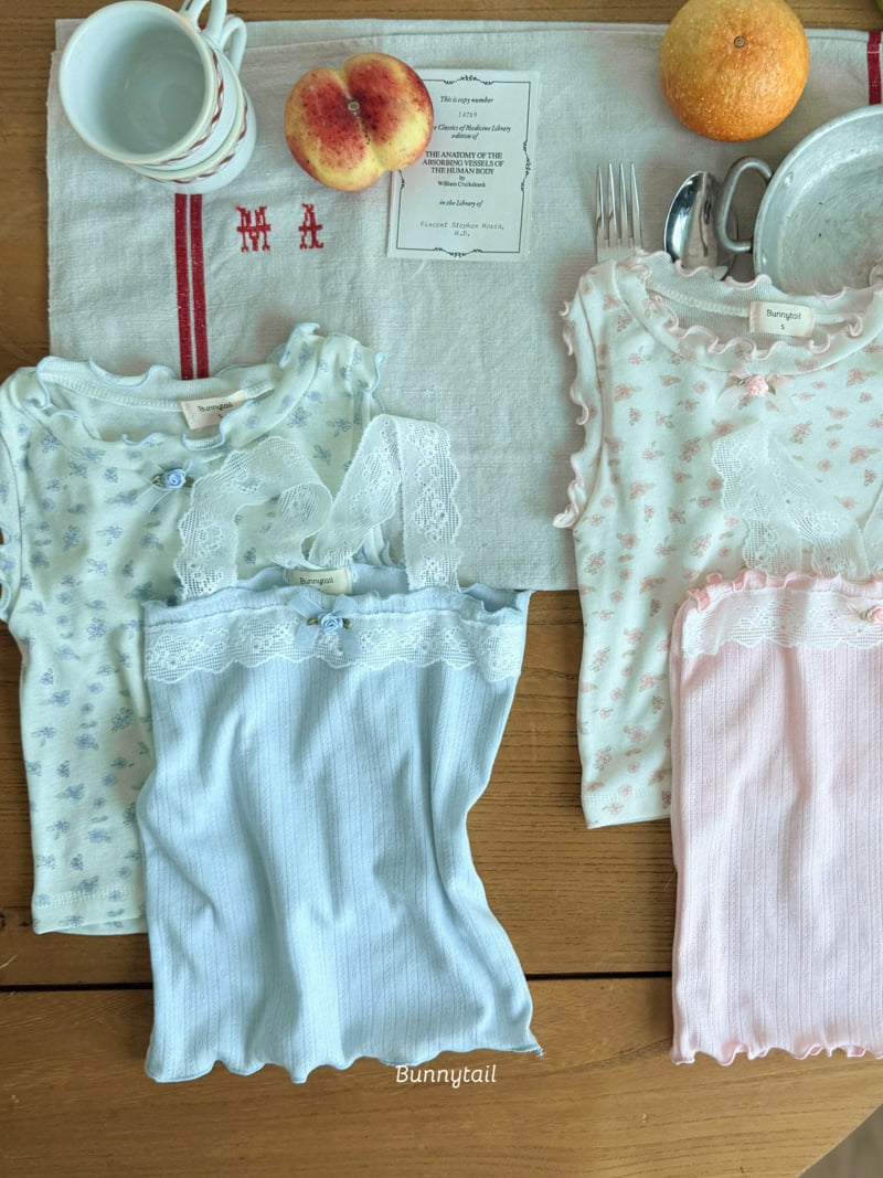 Bunnytail - Korean Children Fashion - #childofig - Rose Tee - 7