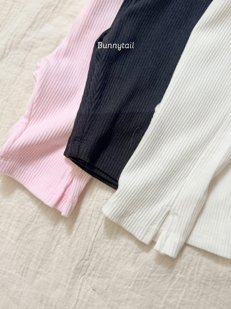 Bunnytail - Korean Children Fashion - #childofig - Capri Leggings - 3