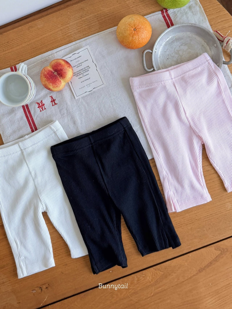 Bunnytail - Korean Children Fashion - #childofig - Capri Leggings - 4