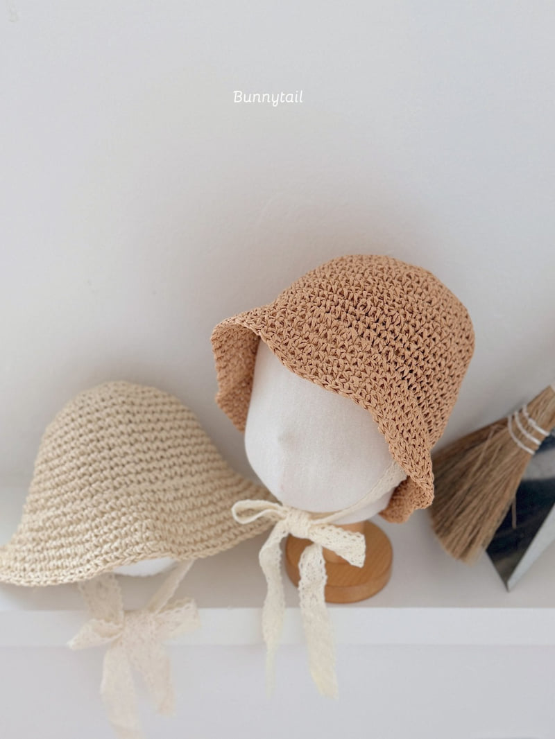 Bunnytail - Korean Children Fashion - #childrensboutique - Lace Bonnet - 3