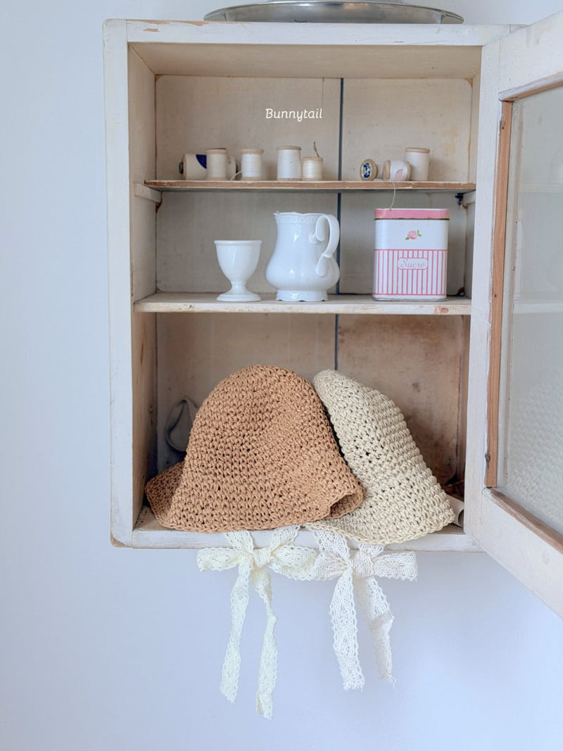 Bunnytail - Korean Children Fashion - #childrensboutique - Lace Bonnet - 4