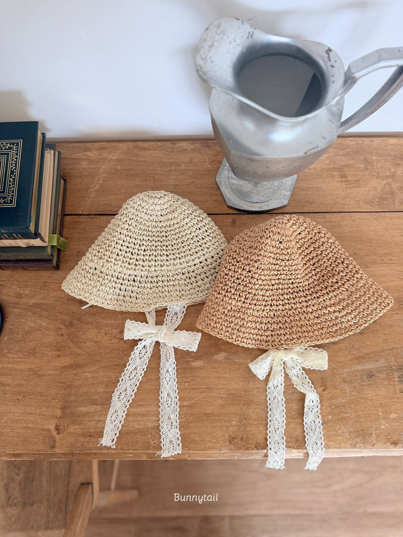 Bunnytail - Korean Children Fashion - #discoveringself - Lace Bonnet - 5