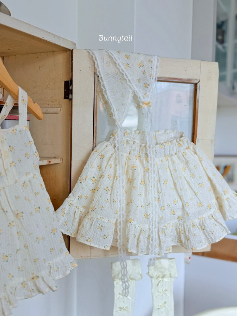 Bunnytail - Korean Children Fashion - #fashionkids - Flower Skirt - 6