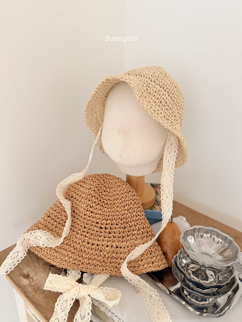 Bunnytail - Korean Children Fashion - #kidsshorts - Lace Bonnet - 7
