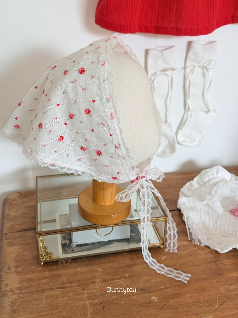 Bunnytail - Korean Children Fashion - #fashionkids - Flower Head Scarf - 4
