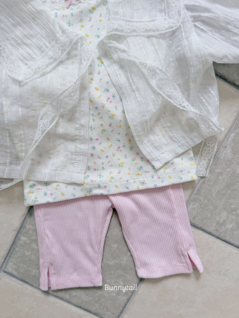 Bunnytail - Korean Children Fashion - #kidsshorts - Capri Leggings - 9