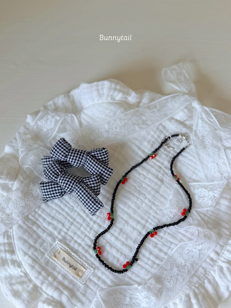 Bunnytail - Korean Children Fashion - #kidzfashiontrend - Cherry Necklace - 8