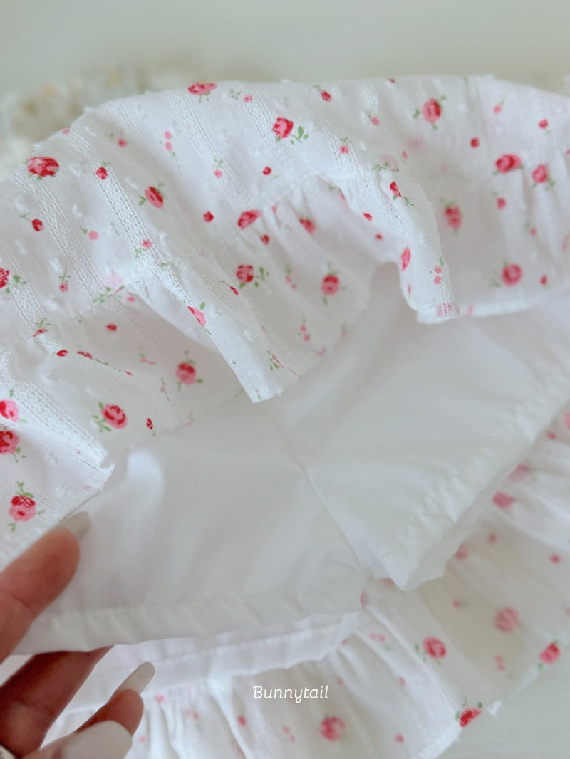 Bunnytail - Korean Children Fashion - #magicofchildhood - Flower Skirt - 12